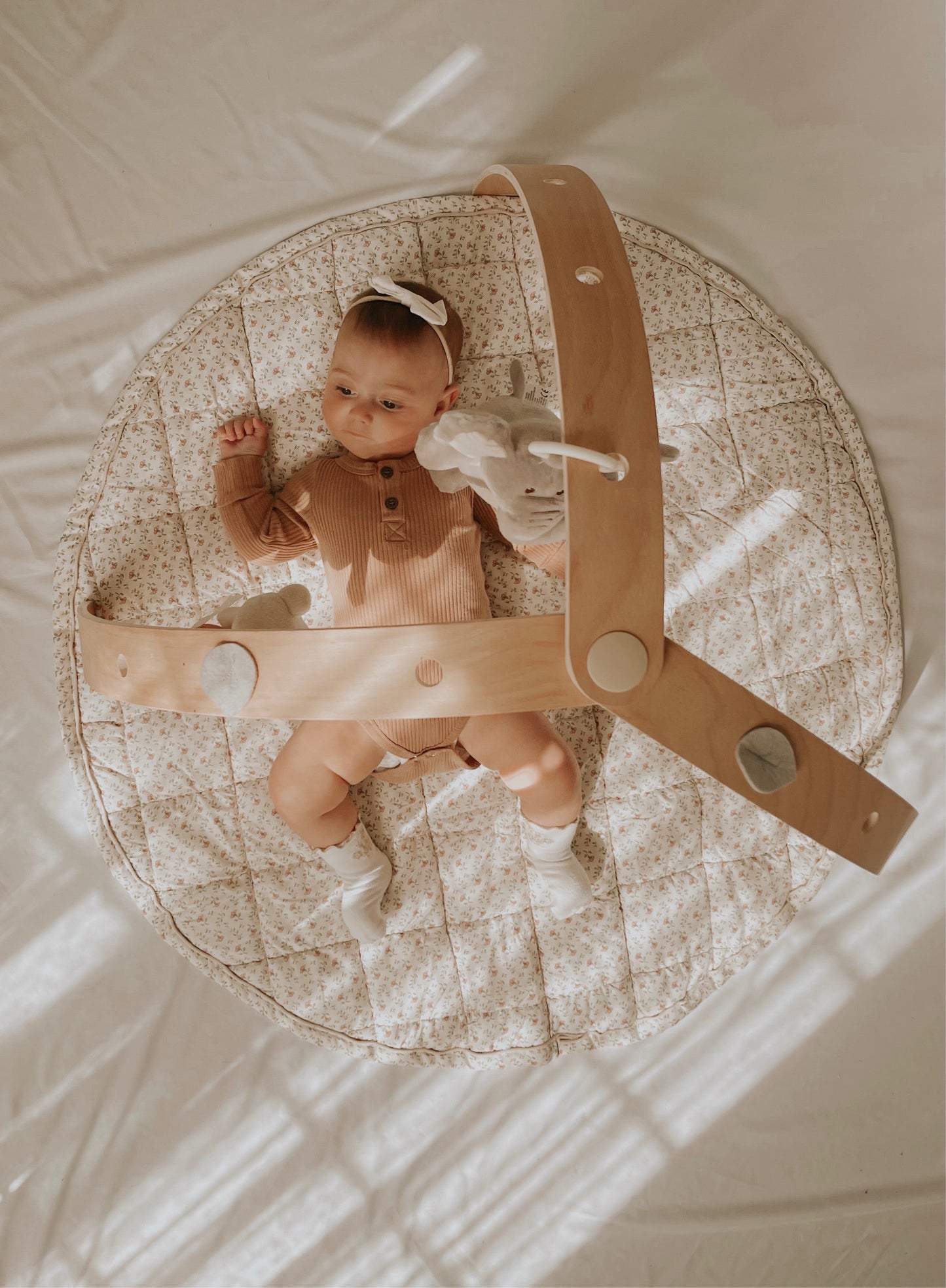 The Portable Playmat in Blue Kiss
