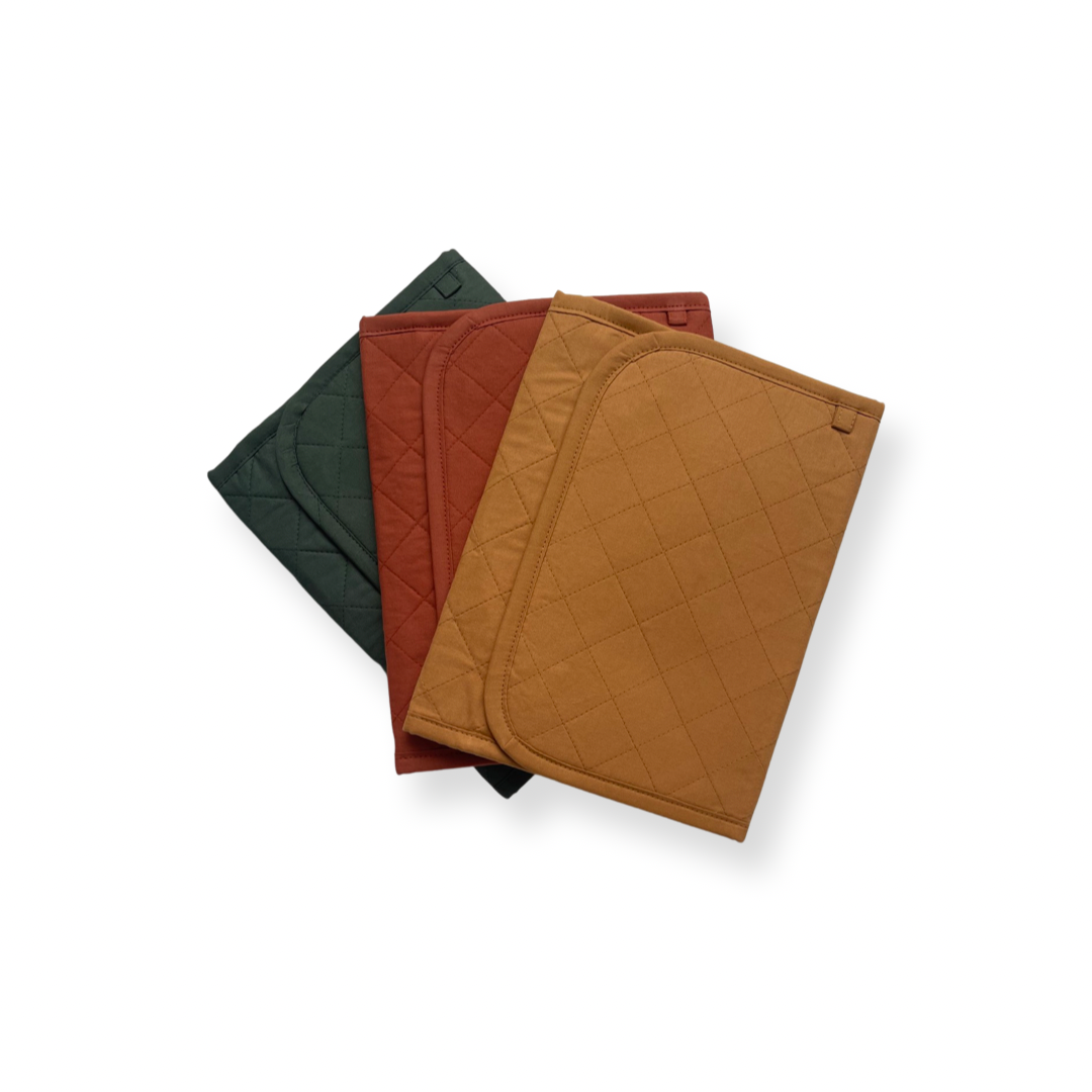 Diaper Clutch in Mustard