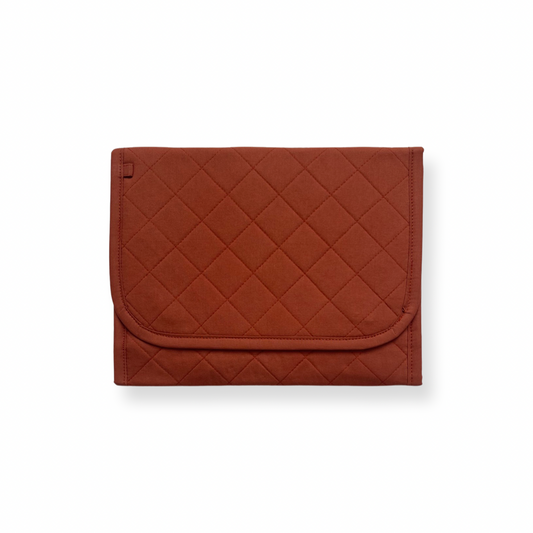 Diaper Clutch in Terracotta