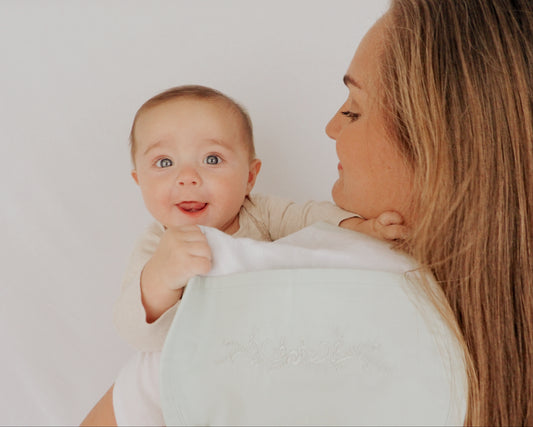 Burp Cloth in Sage