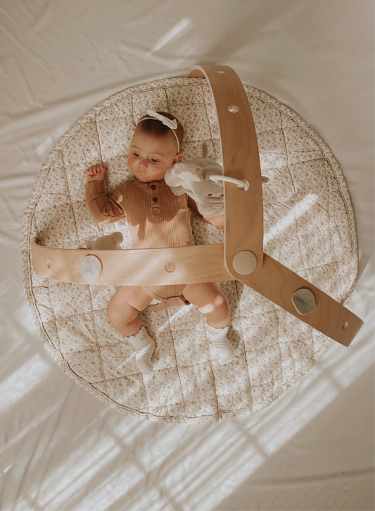 The Portable Playmat in Pink Floral