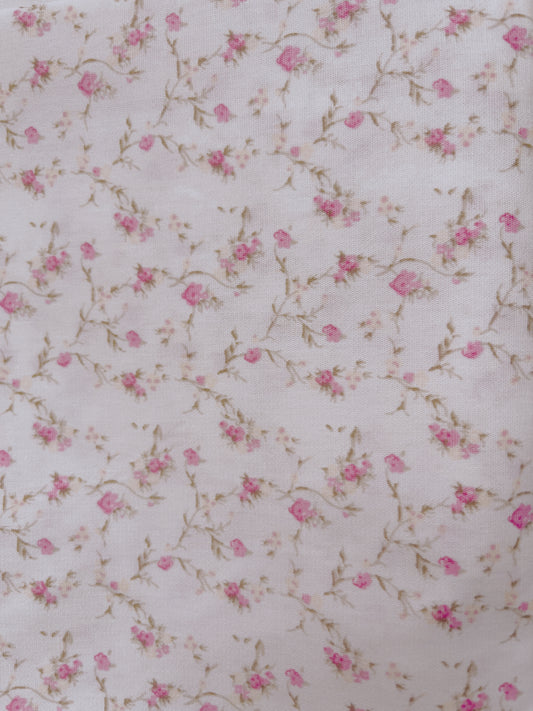Crib Sheet in Pink Dream