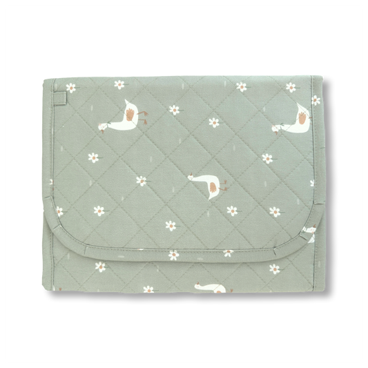 Diaper Clutch in Silly Goose