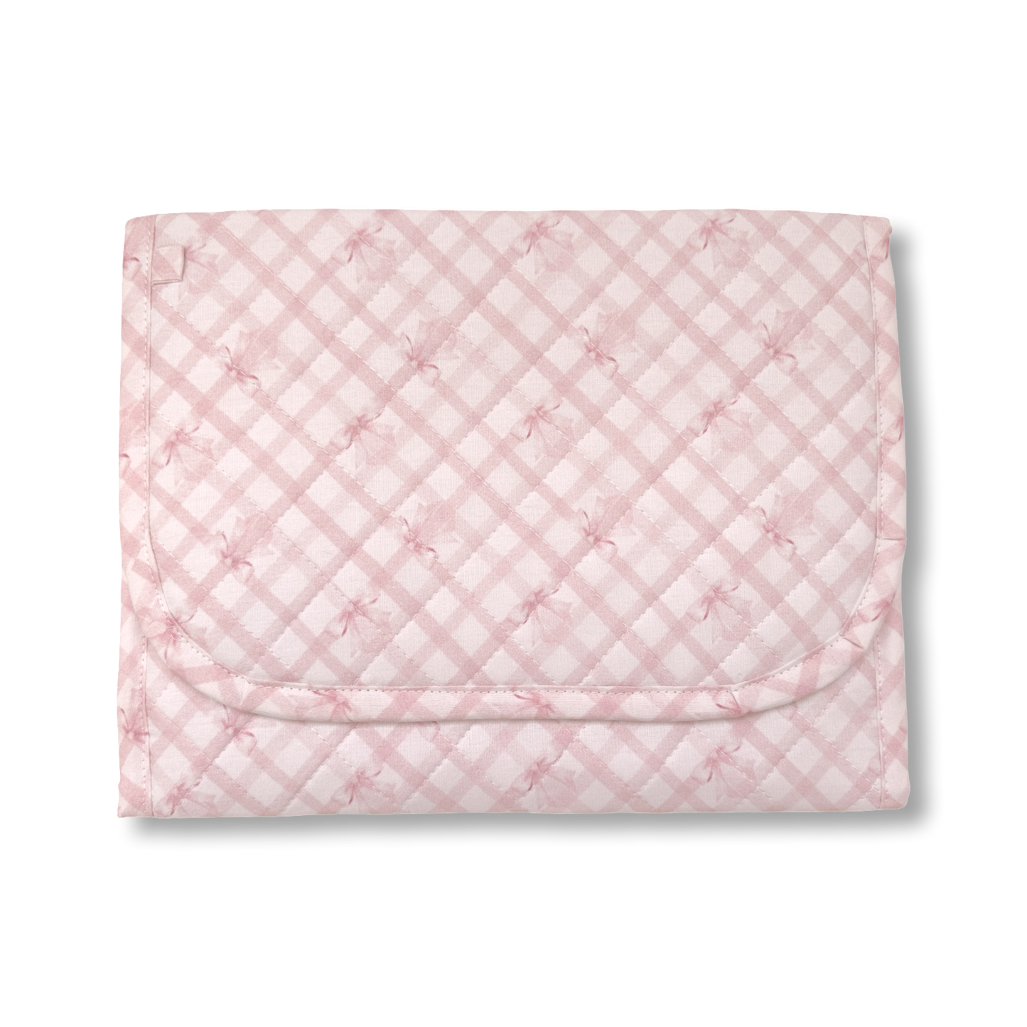Diaper Clutch in Pink Posie