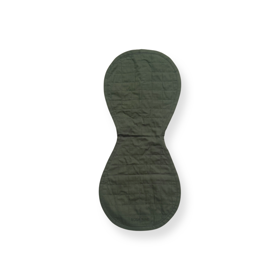 Burp Cloth in Olive Green